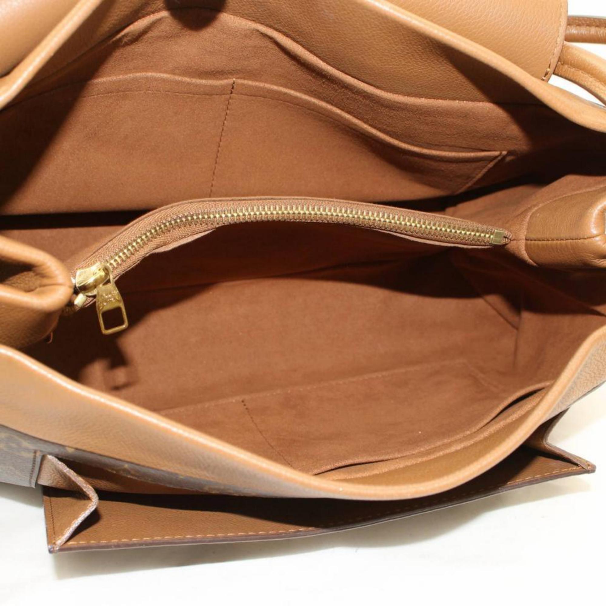 Louis Vuitton Olympe Monogram Havane 868050 Brown Coated Canvas Shoulder Bag For Sale 7