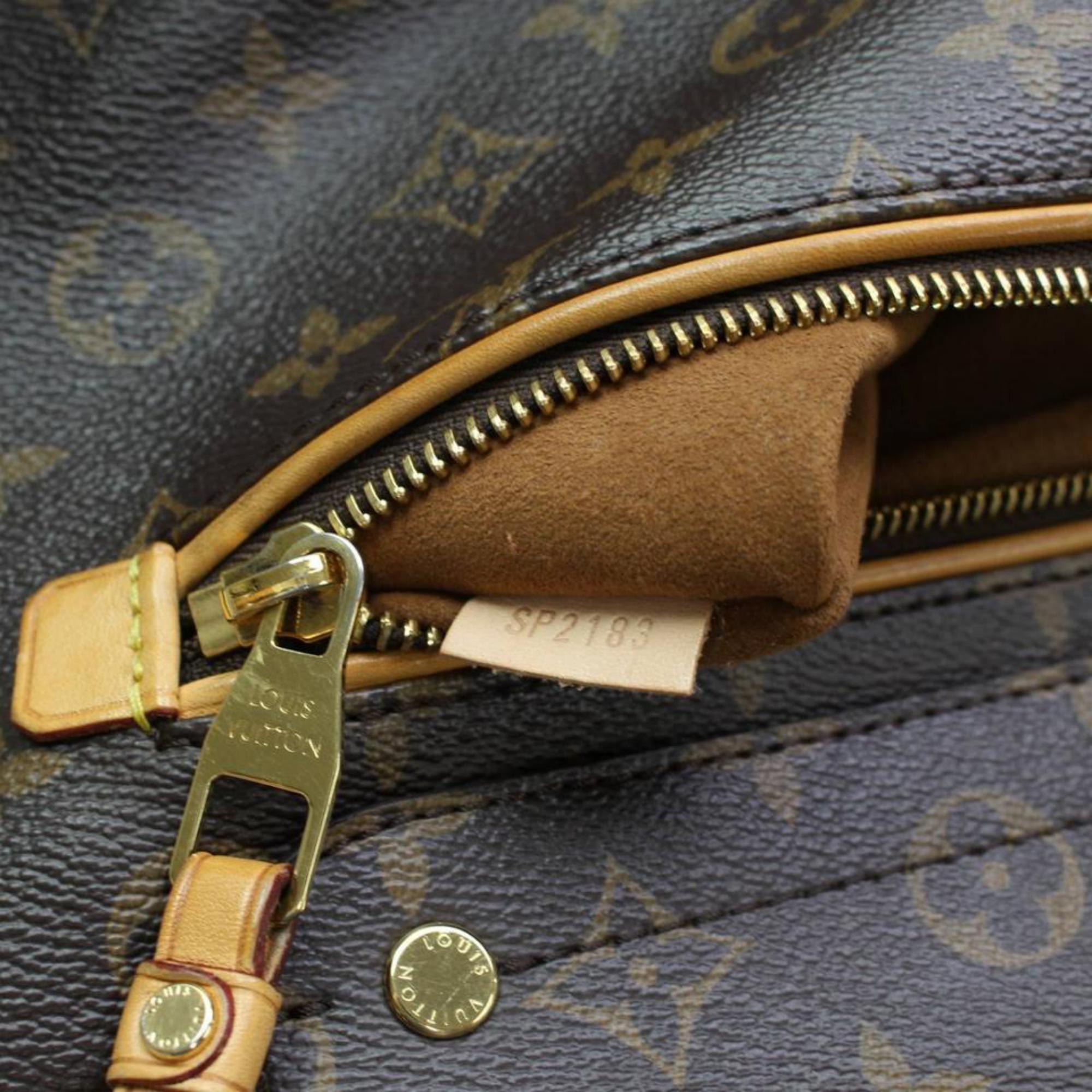 Louis Vuitton Olympe Monogram Havane 868050 Brown Coated Canvas Shoulder Bag For Sale 4