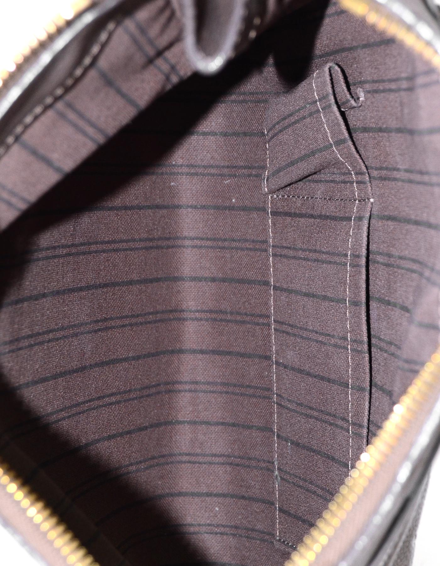 Louis Vuitton Ombre Leather Empreinte Monogram Petillante Clutch Bag 3