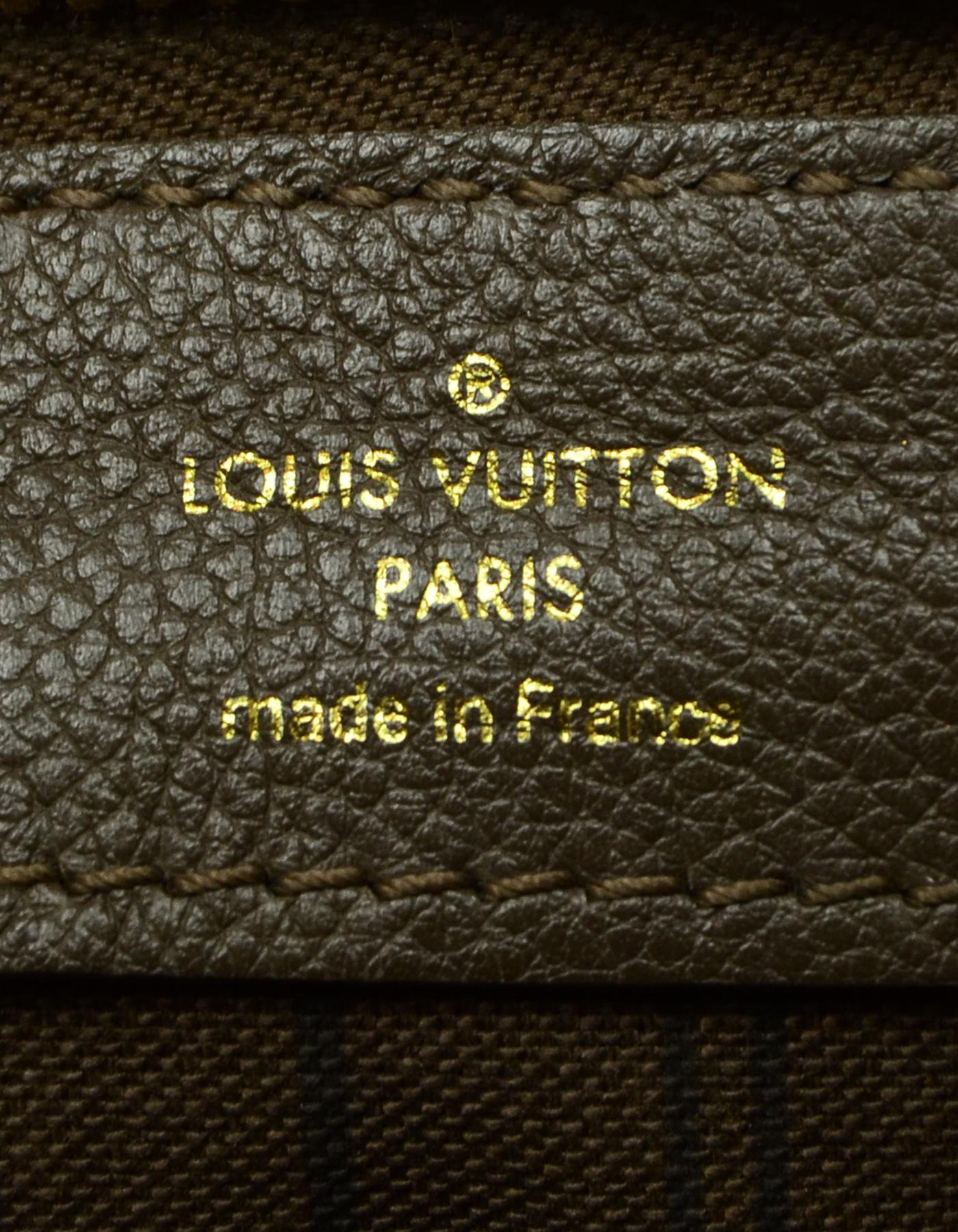 Louis Vuitton Ombre Leather Empreinte Monogram Petillante Clutch Bag 4