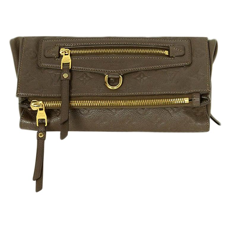 Louis Vuitton Ombre Leather Empreinte Monogram Petillante Clutch Bag For Sale at 1stdibs