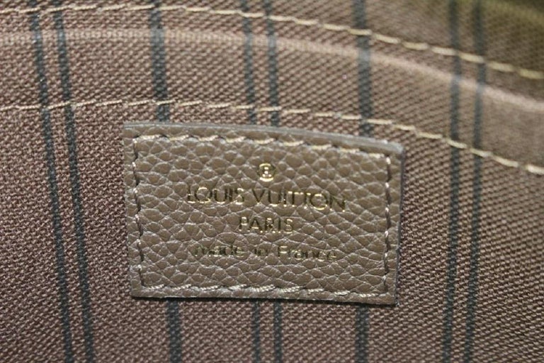 Louis Vuitton Ombre Leather Monogram Empreinte Citadine GM Pochette  Wristlet For Sale at 1stDibs