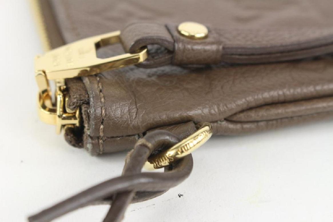 Louis Vuitton Ombre Leather Monogram Empreinte Citadine GM Pochette Wristlet 2