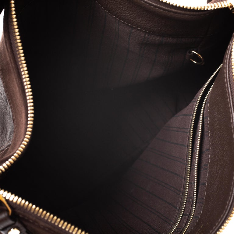 Louis Vuitton Ombree Monogram Empreinte Leather Audacieuse PM Bag