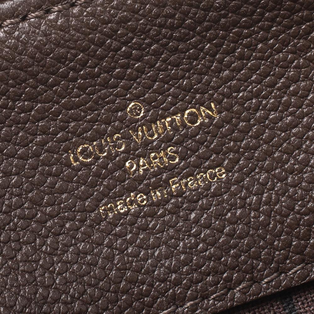 Black Louis Vuitton Ombre Monogram Empreinte Leather Audacieuse MM Bag