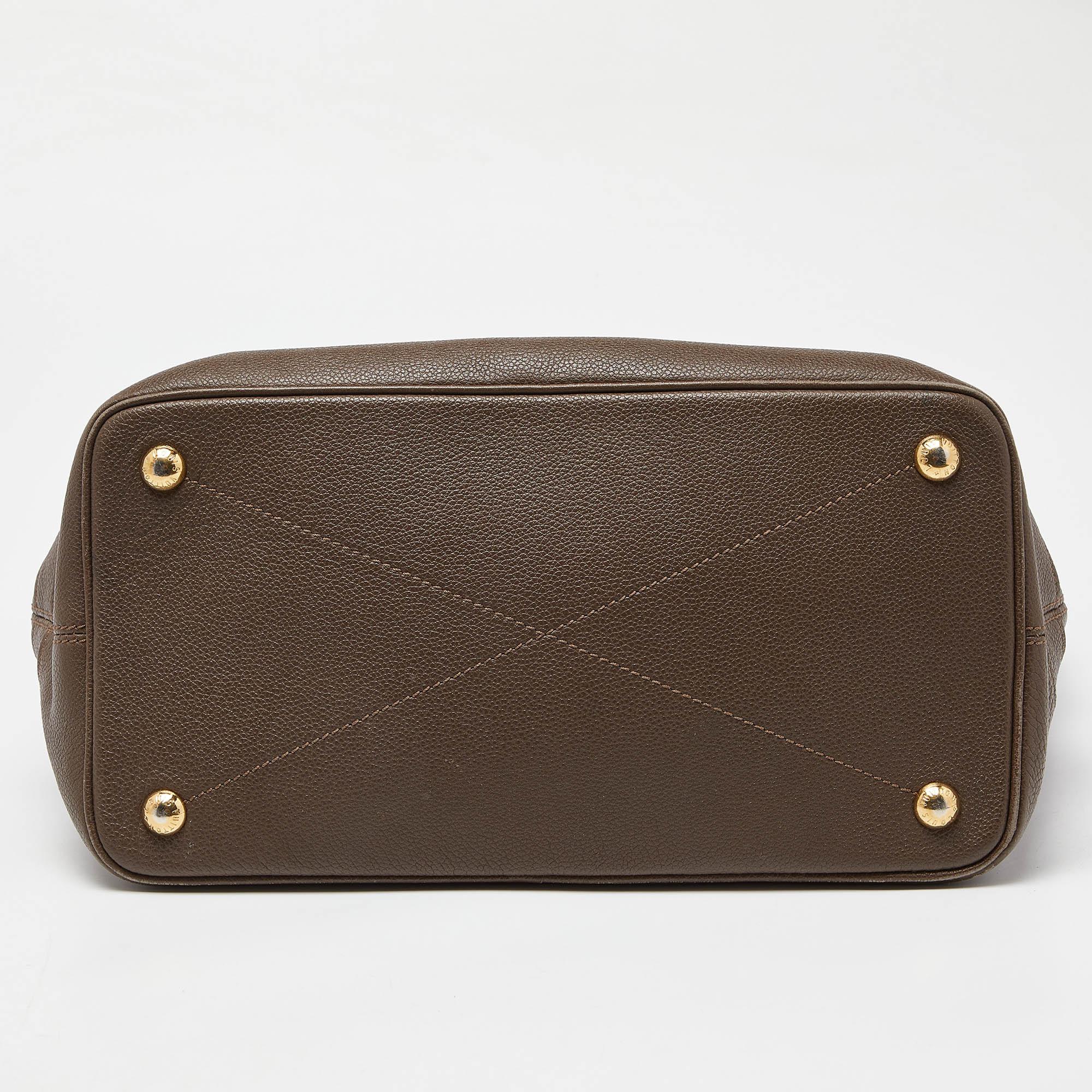 Louis Vuitton Ombre Monogram Empreinte Leather Citadine GM Bag For Sale 6