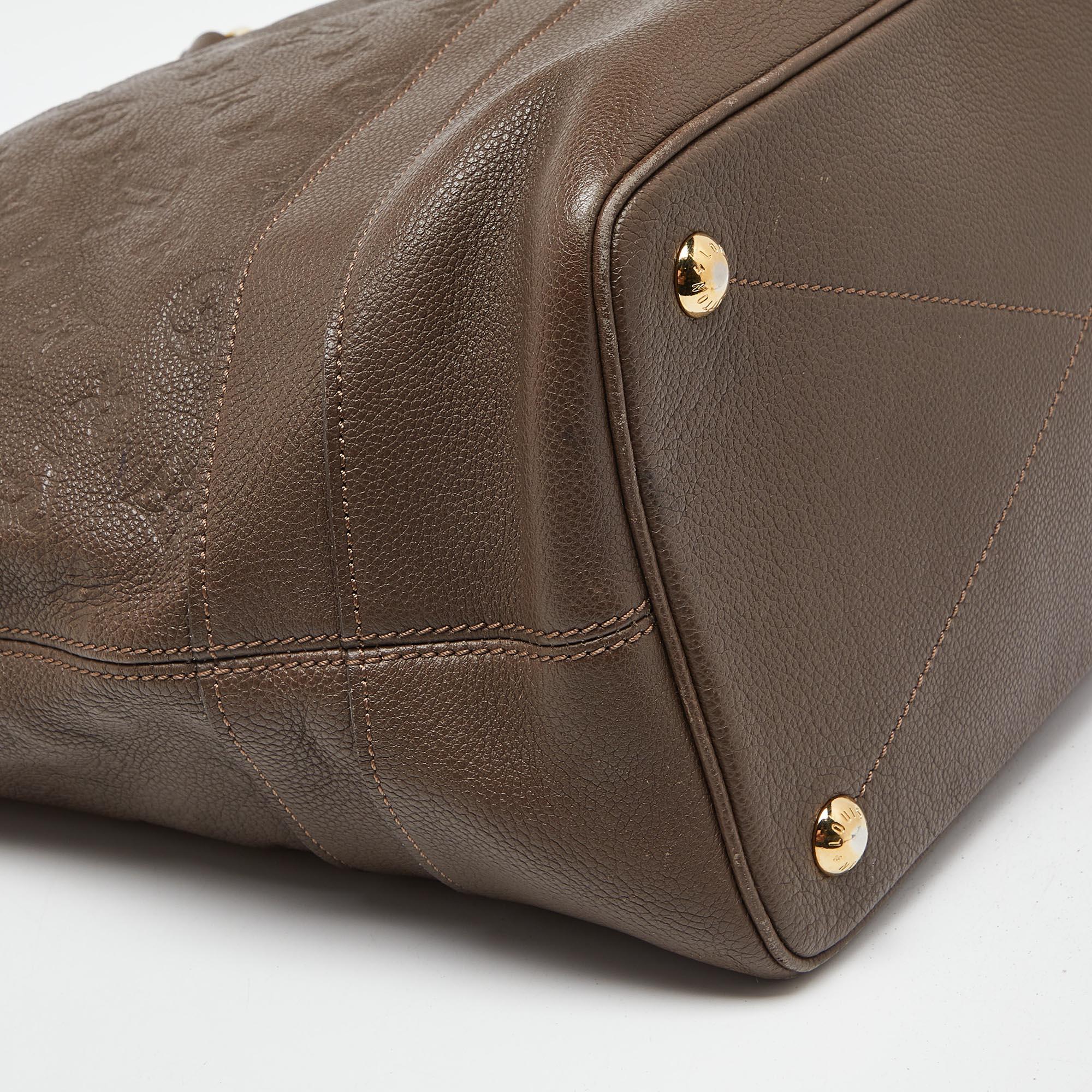 Louis Vuitton Ombre Monogram Empreinte Leather Citadine GM Bag For Sale 7