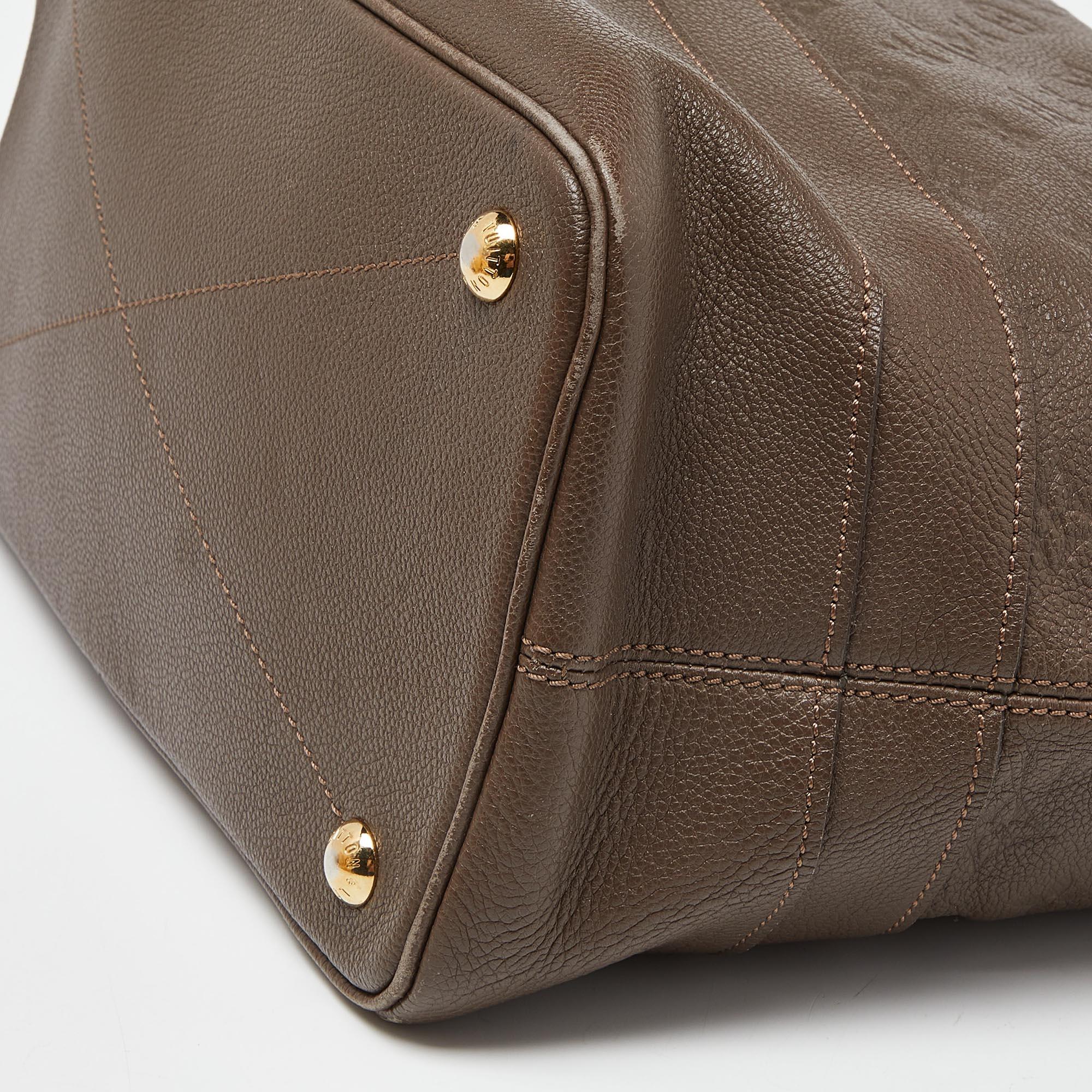 Louis Vuitton Ombre Monogram Empreinte Leather Citadine GM Bag For Sale 8