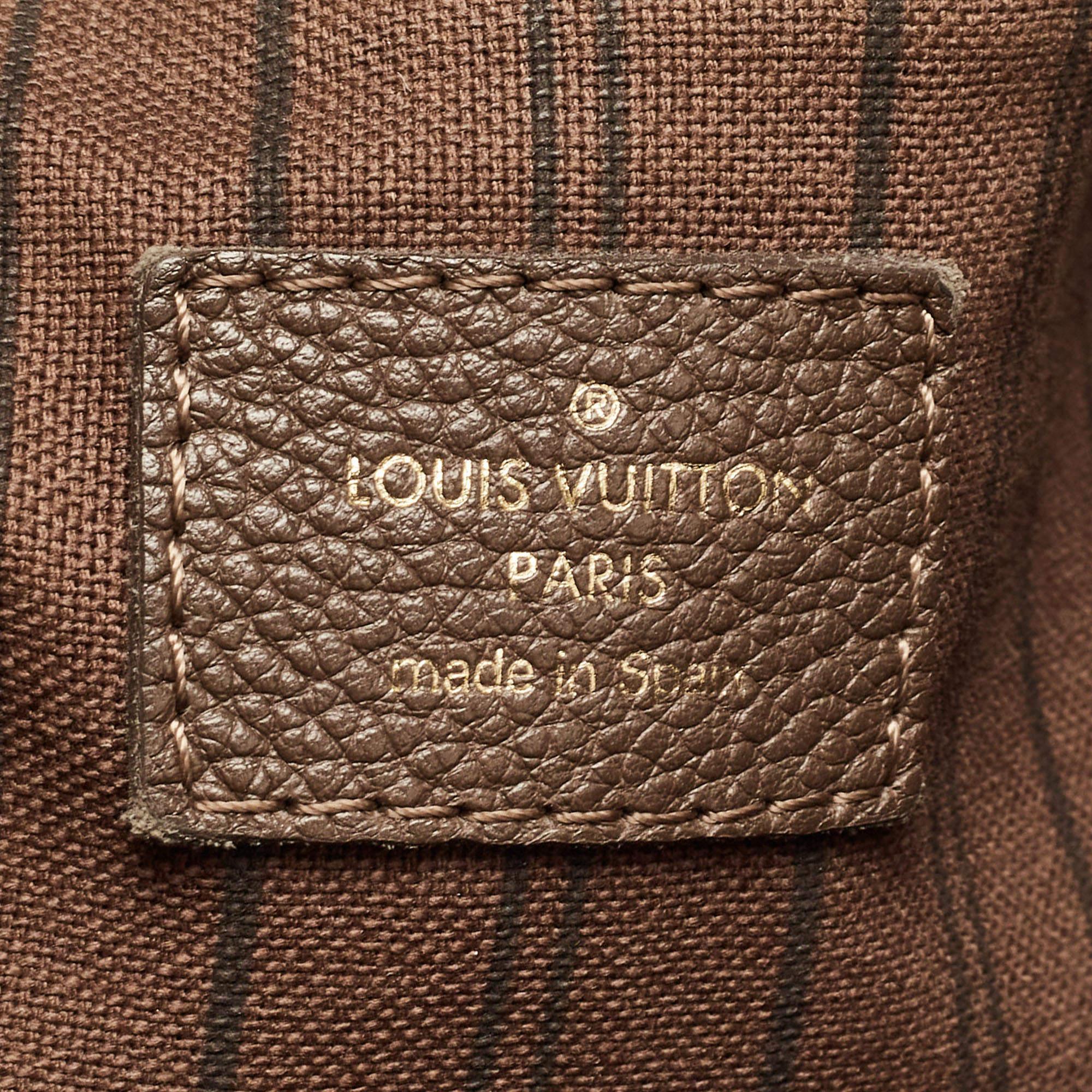 Louis Vuitton Ombre Monogram Empreinte Leather Citadine GM Bag In Good Condition For Sale In Dubai, Al Qouz 2