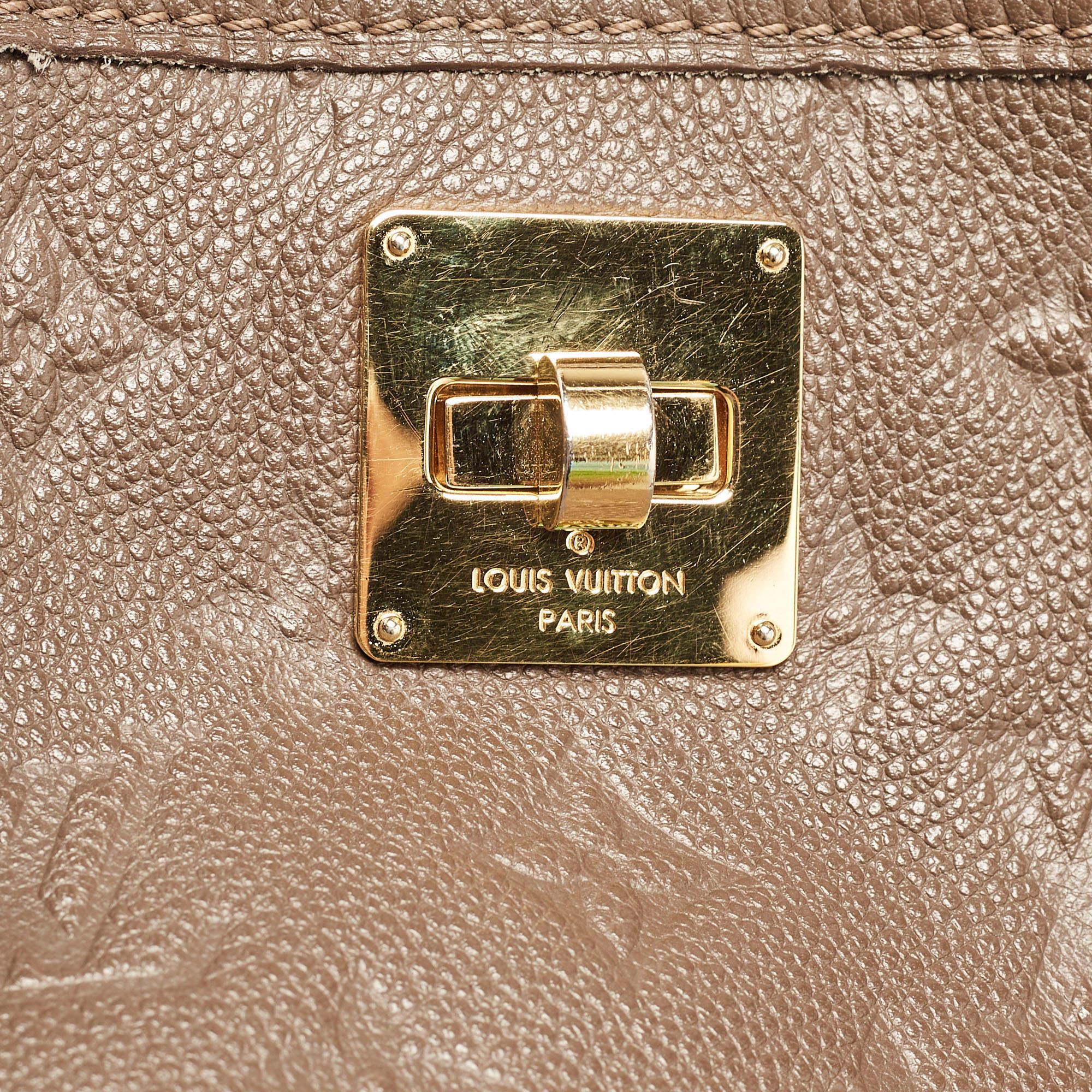 Women's Louis Vuitton Ombre Monogram Empreinte Leather Citadine GM Bag For Sale