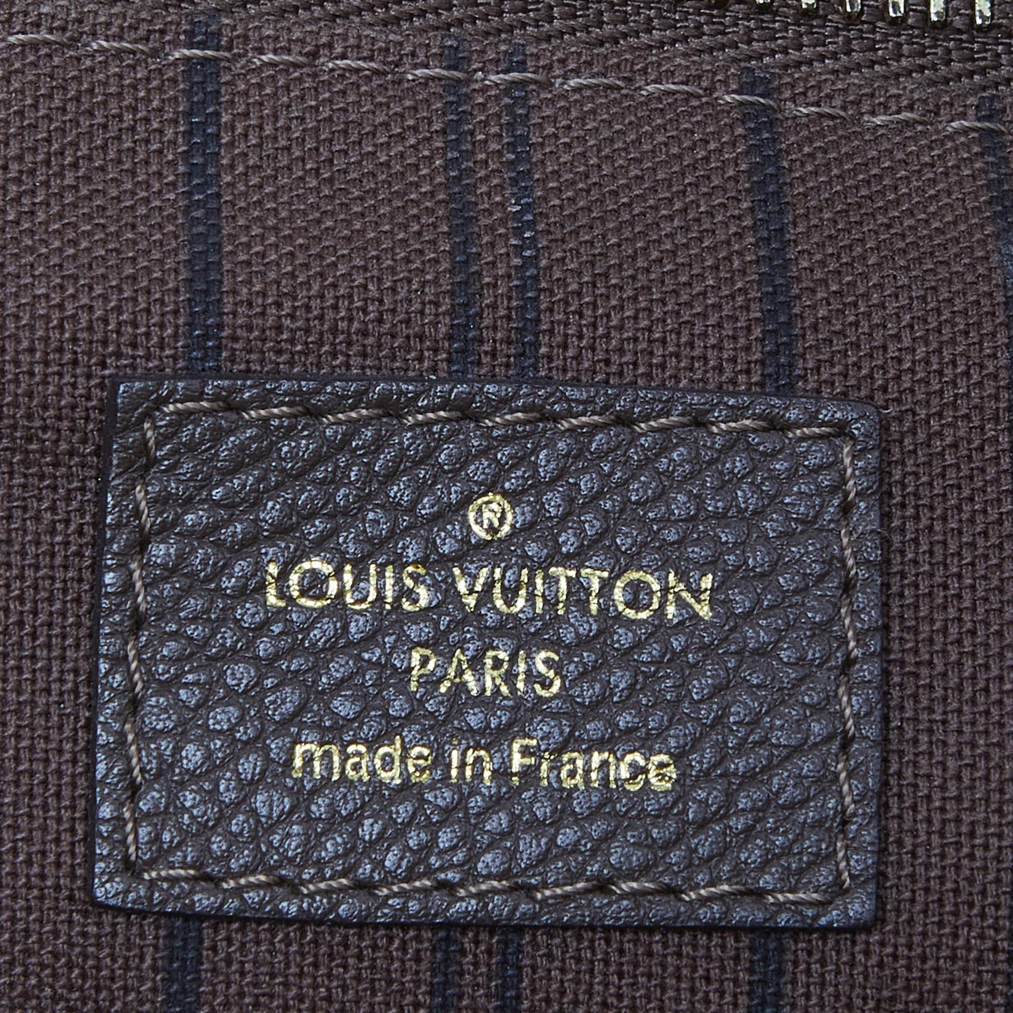 Louis Vuitton Ombre Monogramm Empreinte Leder Citadine GM Tasche aus Leder im Angebot 3