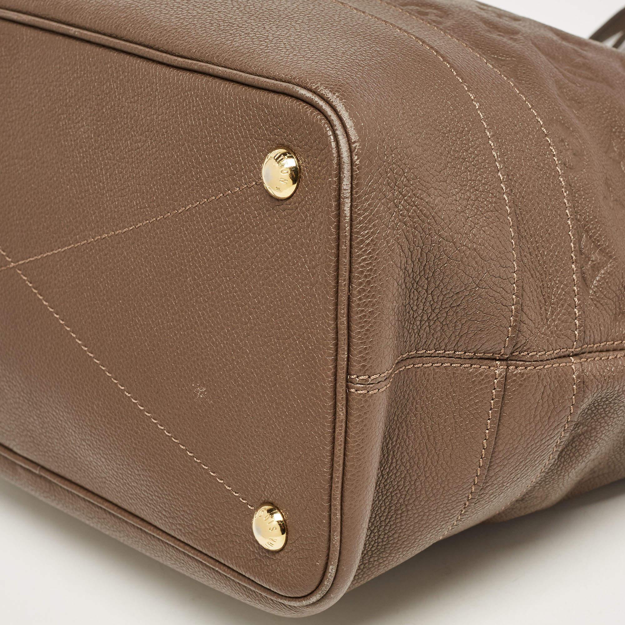 Louis Vuitton Ombre Monogram Empreinte Leather Citadine GM Bag For Sale 4