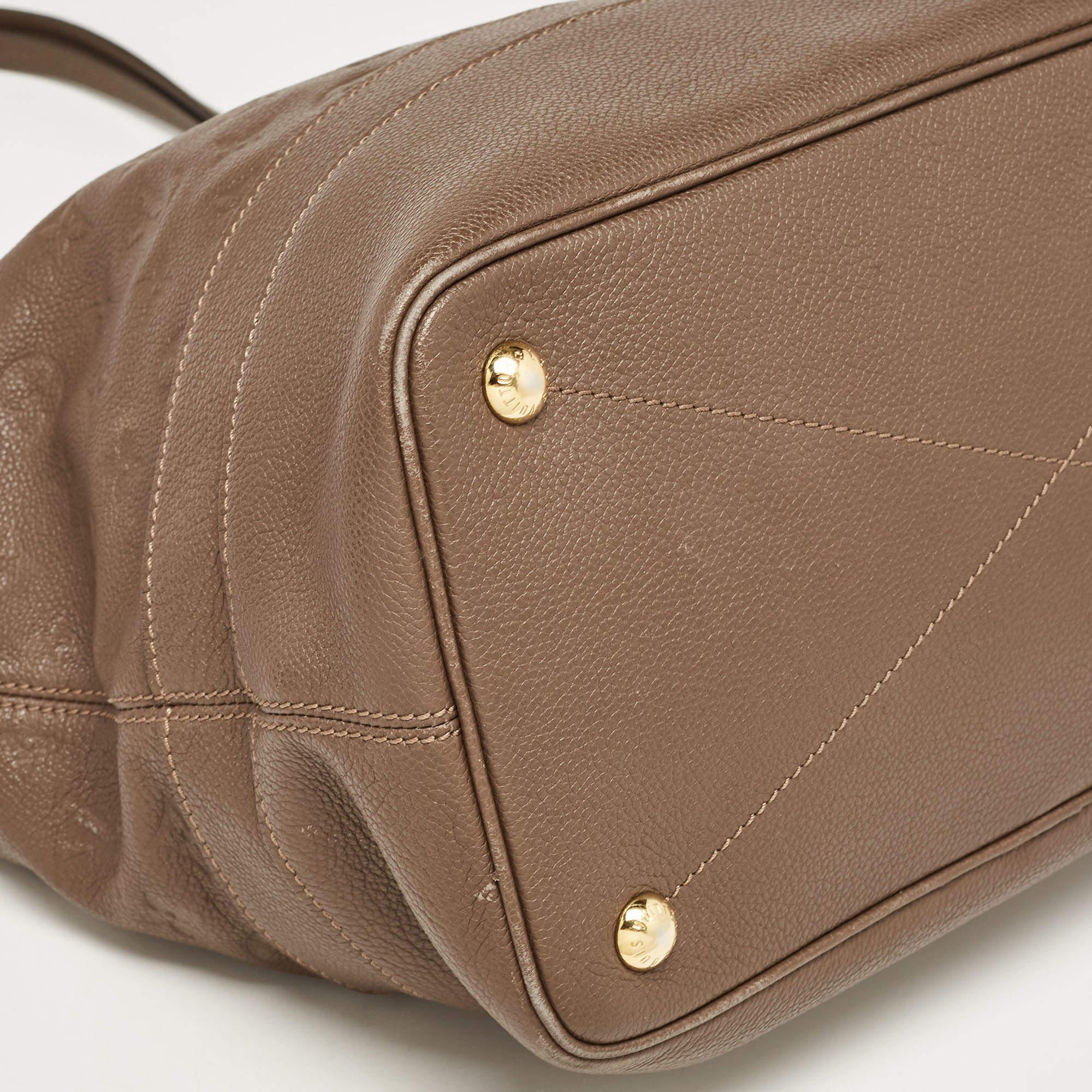 Louis Vuitton Ombre Monogram Empreinte Leather Citadine GM Bag For Sale 5