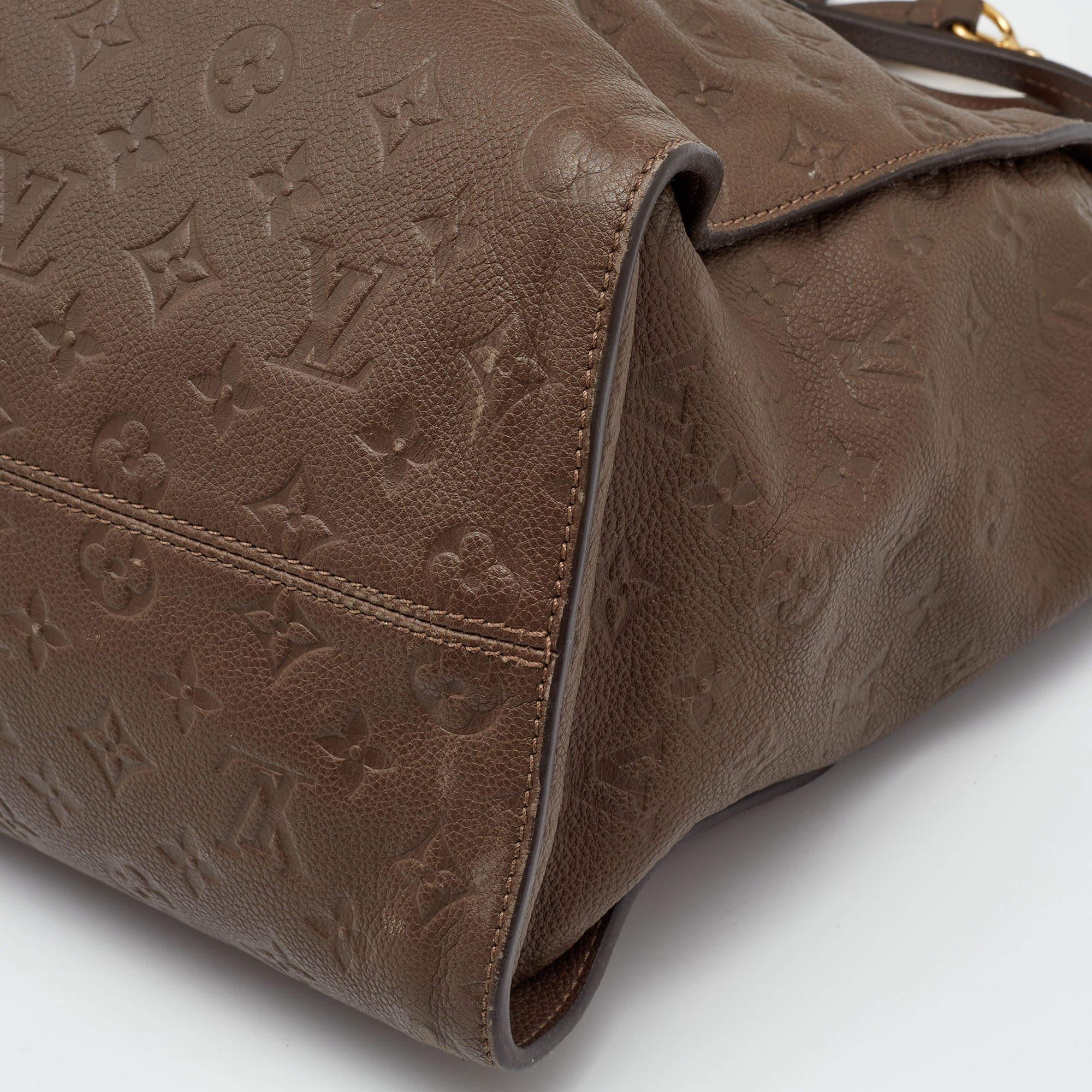 Louis Vuitton Ombre Monogram Empreinte Leather Lumineuse GM Bag 10