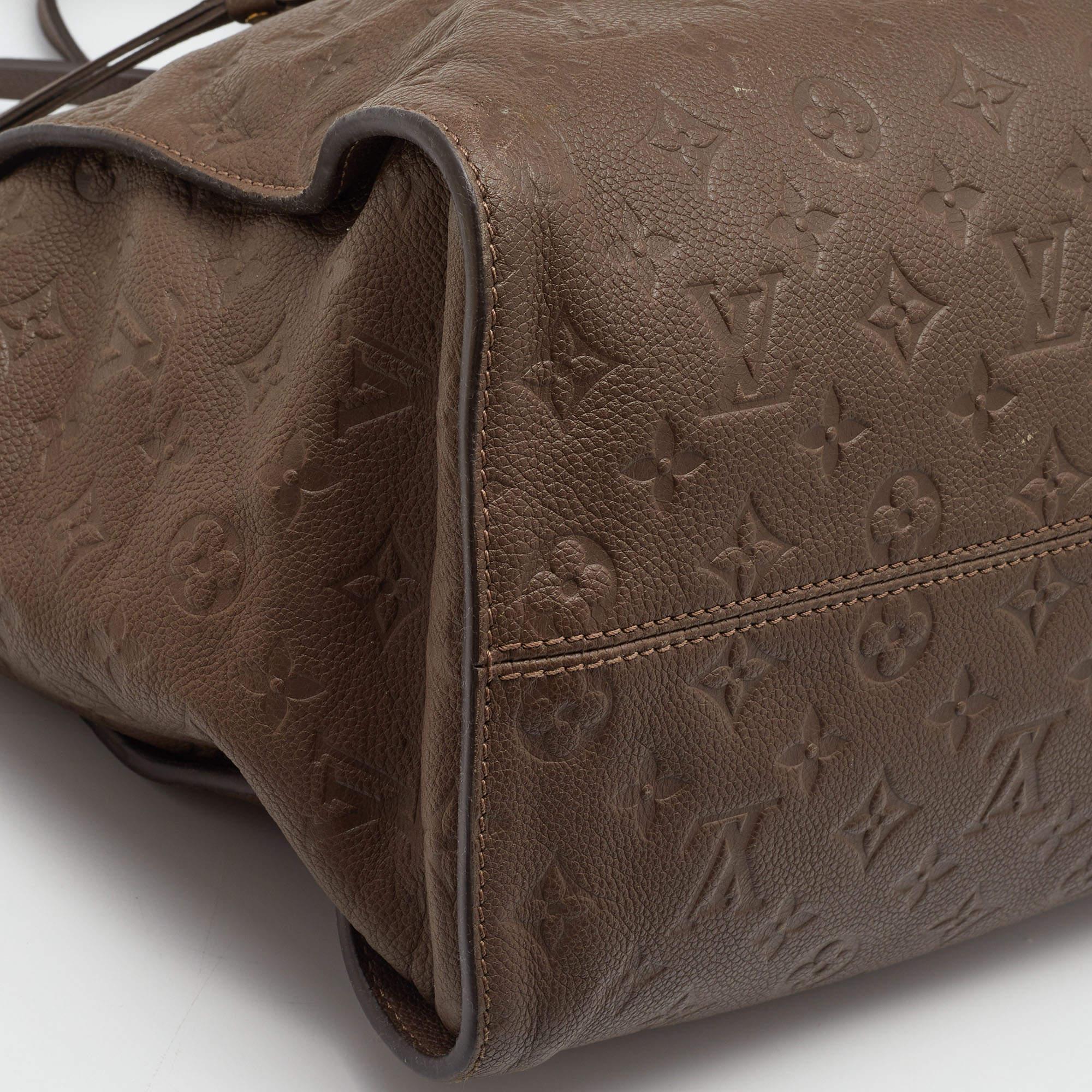 Louis Vuitton Ombre Monogram Empreinte Leather Lumineuse GM Bag 1