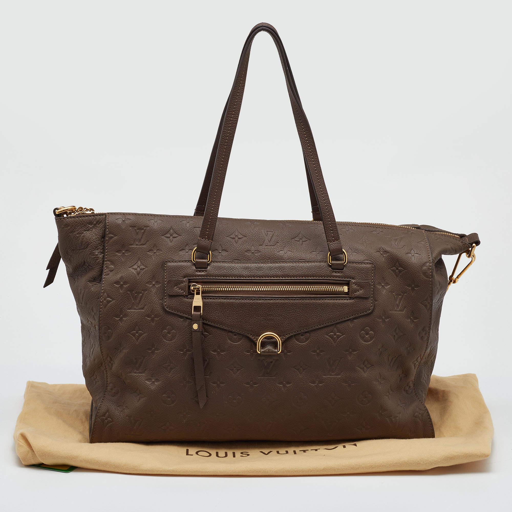Louis Vuitton Ombre Monogram Empreinte Leather Lumineuse GM Bag 2