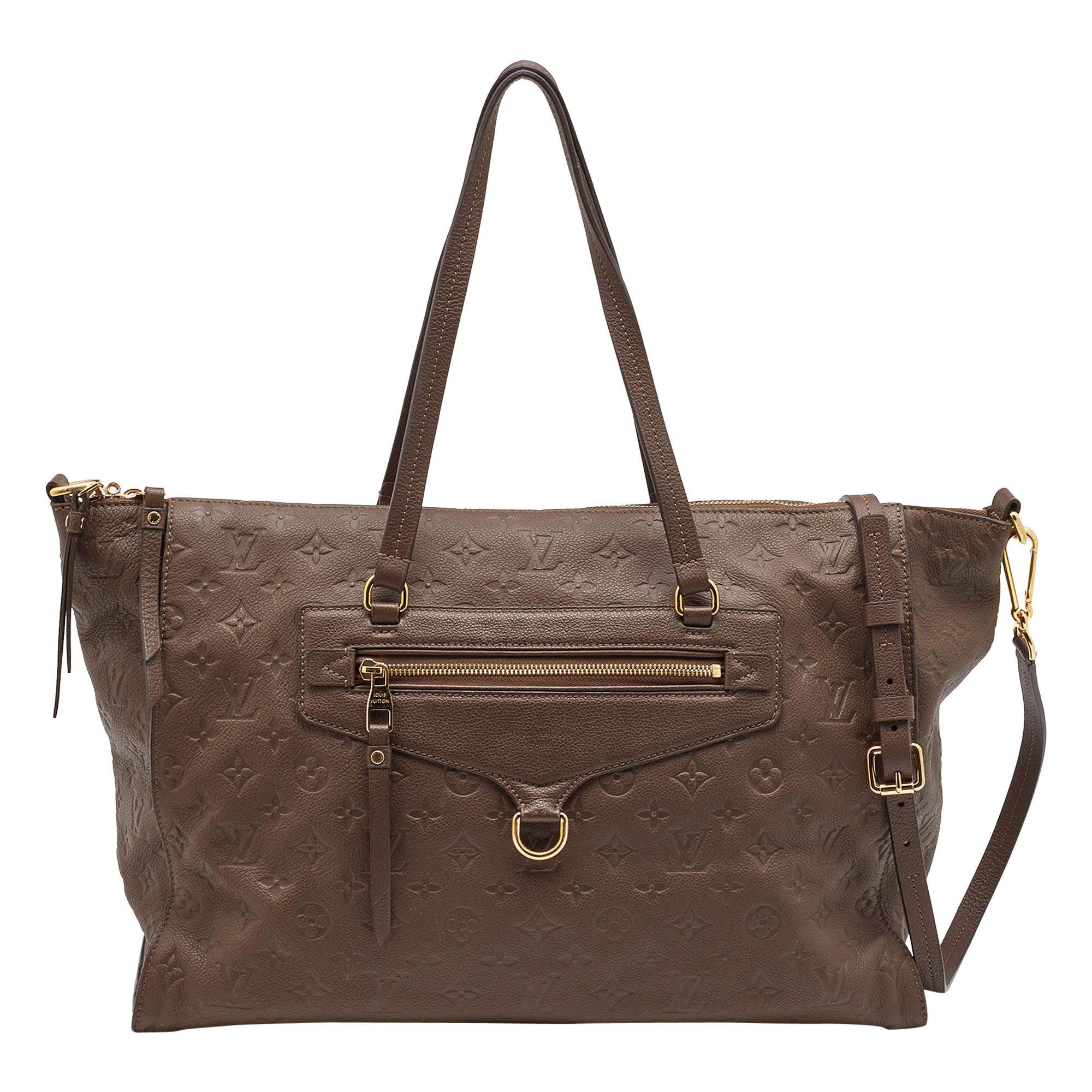 Louis Vuitton Ombre Monogram Empreinte Leather Lumineuse GM Bag