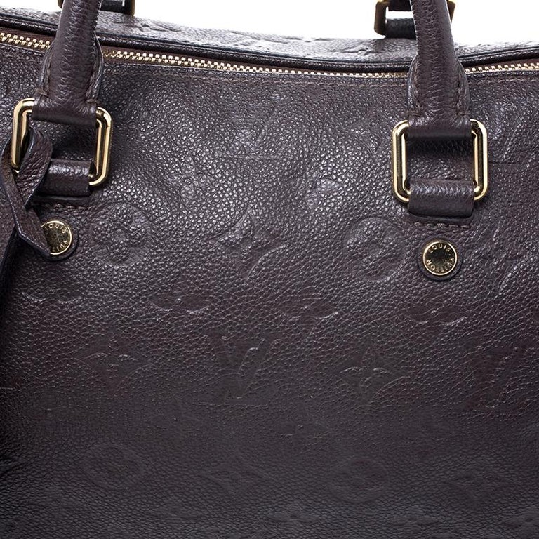 Loui Vuitton Speedy B 25 empreinte leather