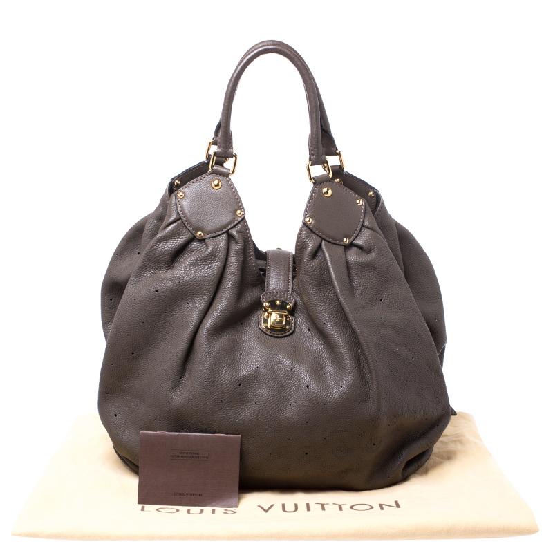 Louis Vuitton Ombre Monogram Mahina Leather XL Bag 7