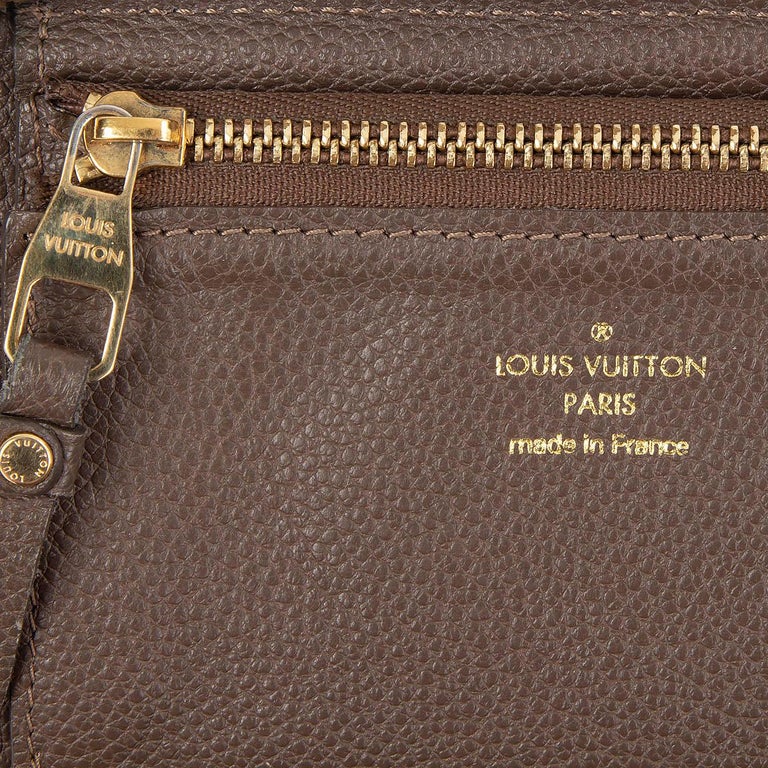 Louis Vuitton Ombre Taupe Monogram Empreinte Secret Wallet