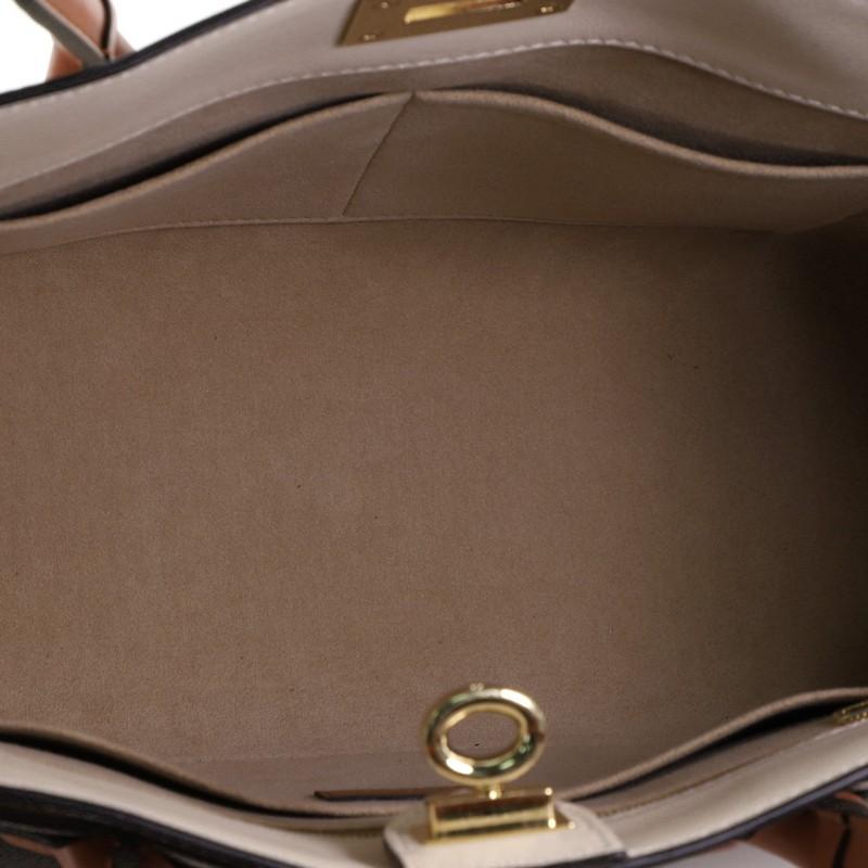 Brown Louis Vuitton On My Side Tote Monogram Tuffetage