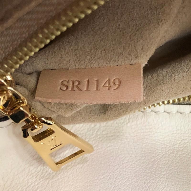 Louis Vuitton On My Side Tote Monogram Tuffetage In Good Condition In NY, NY