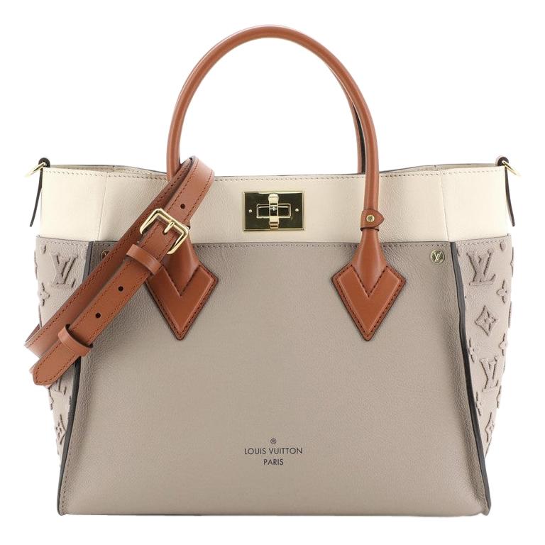 Louis Vuitton Louis Vuitton Cabas On My Side Tote Handbag Beige