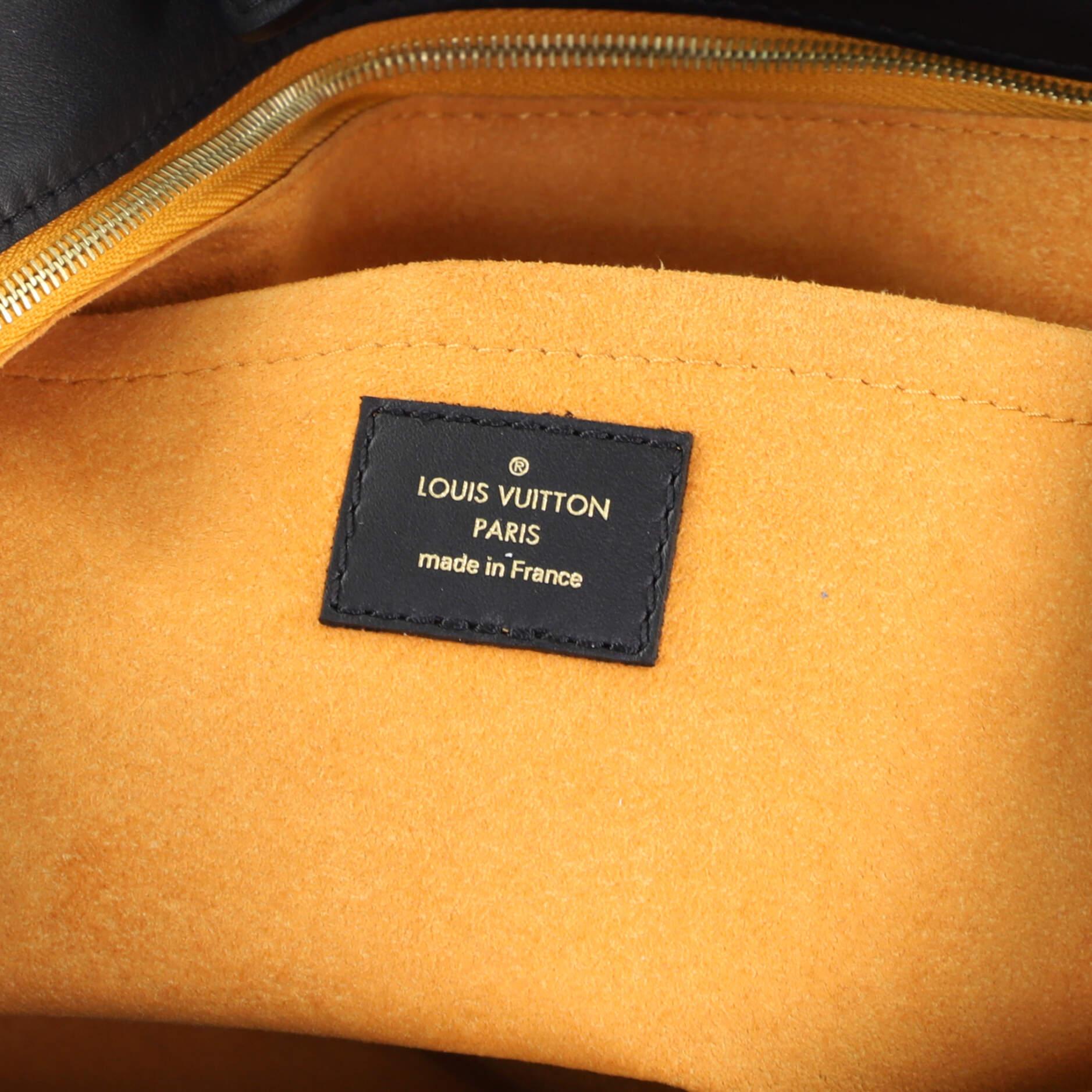 Louis Vuitton On My Side Tote Monogram Tuffetage Leather 1
