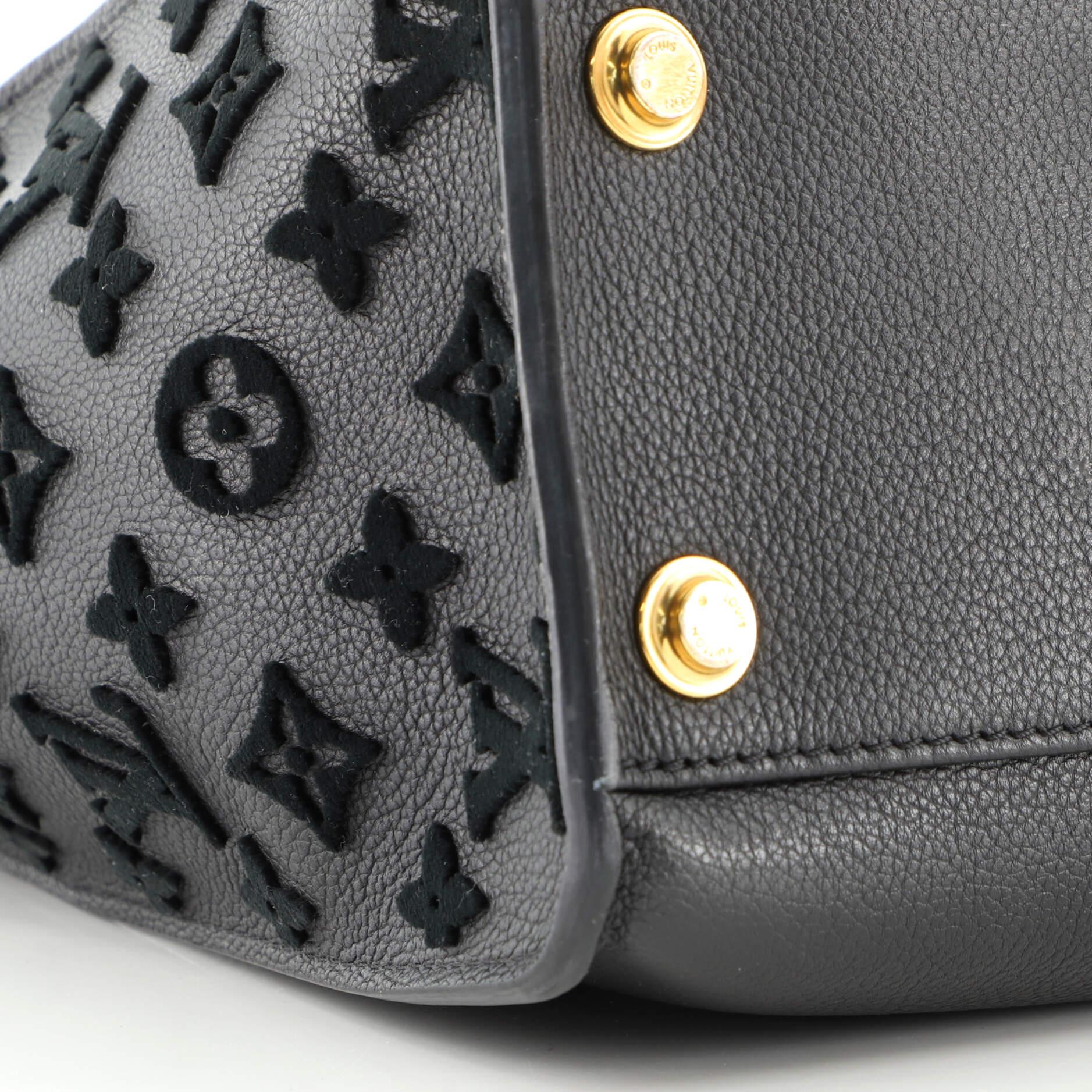 Louis Vuitton On My Side Tote Monogram Tuffetage Leather 3