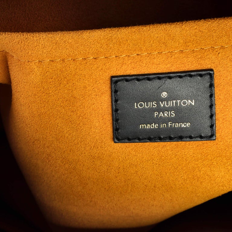 Louis Vuitton On My Side Tote Monogram Tuffetage Leather For Sale at 1stDibs
