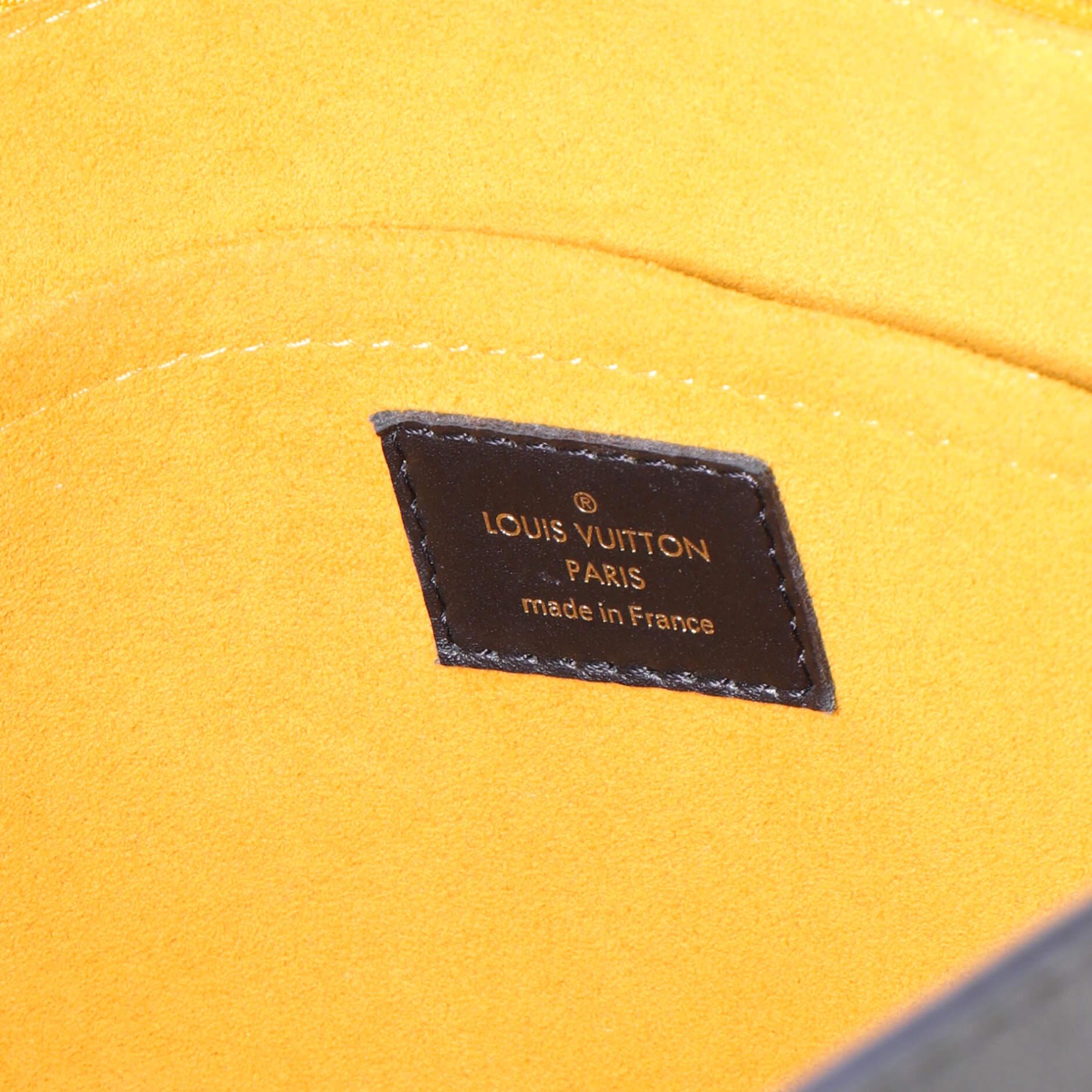 Louis Vuitton On My Side Tote Monogram Tuffetage Leather 4