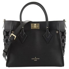 Louis Vuitton Monogram On My Side Tote - Black Handle Bags, Handbags -  LOU750154