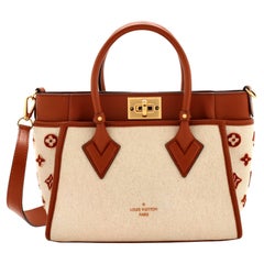 Louis Vuitton On My Side Tote Monogram Tufted Canvas PM