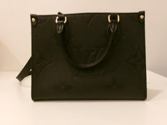 Sac Louis Vuitton « On The Go » NOIR, À L'ÉTAT NEUF !!