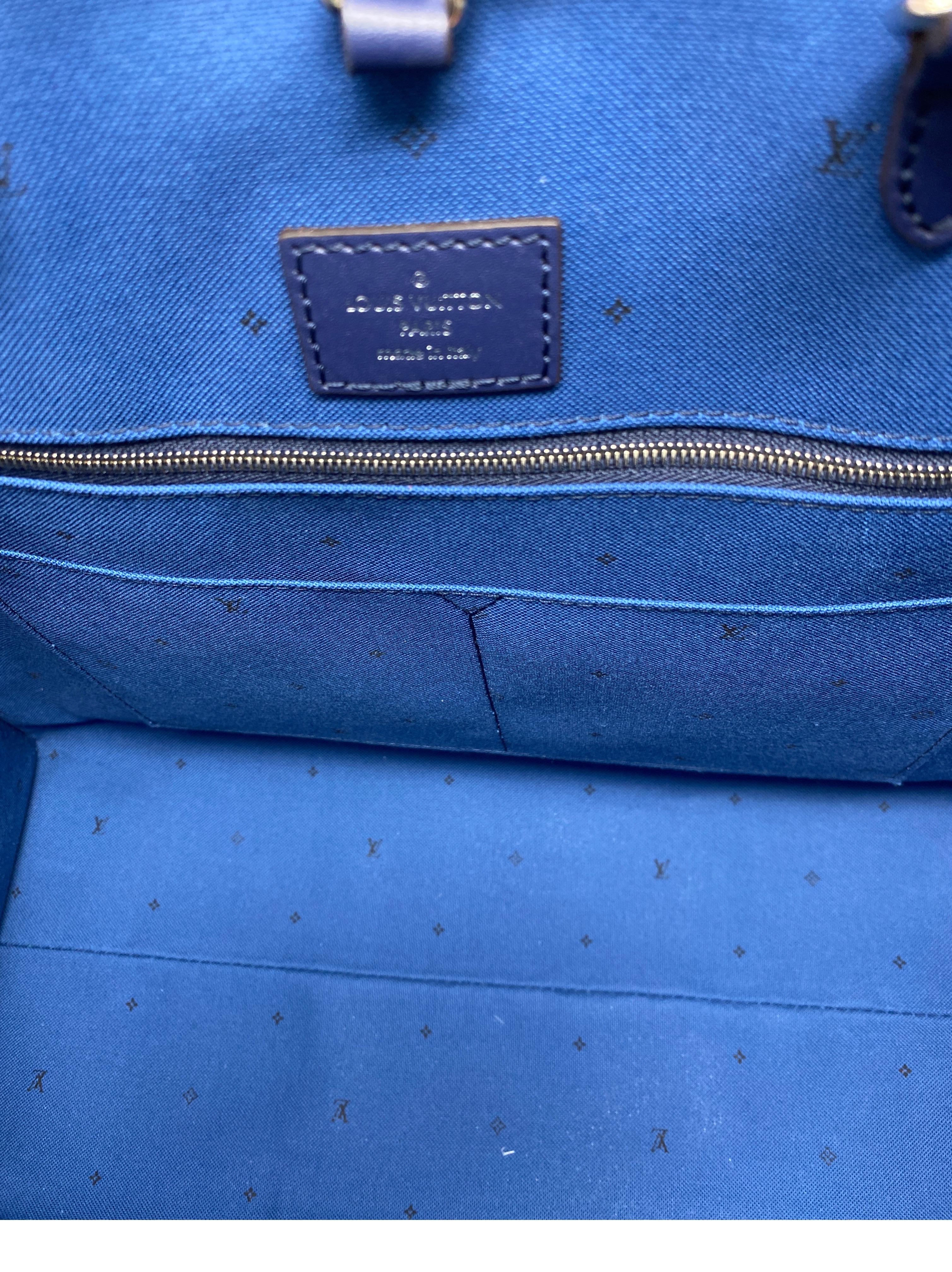 Louis Vuitton On The Go Blue Escale Bag 6