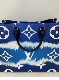 Louis Vuitton On The Go - Sac Escale bleu