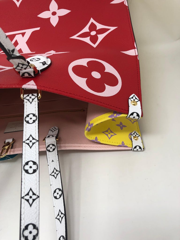 Louis Vuitton On The Go Red Bag at 1stDibs  louis vuitton on the go tote,  lv on the go red, louis vuitton on the go tote red