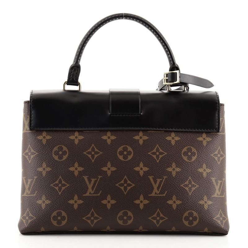Louis Vuitton Borsa a un manico con patta Monogram in tela e pelle MM In condizioni buone a NY, NY