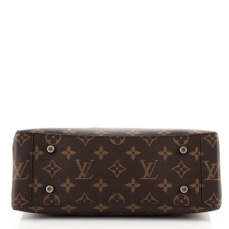 da uomo o donna Louis Vuitton Borsa a un manico con patta Monogram in tela e pelle MM