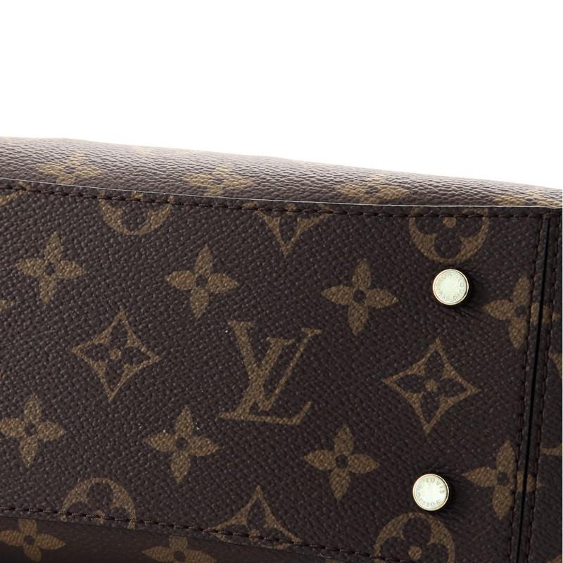 Louis Vuitton Borsa a un manico con patta Monogram in tela e pelle MM 2