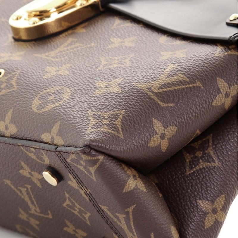 Louis Vuitton Borsa a un manico con patta Monogram in tela e pelle MM 3