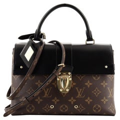 Louis Vuitton Bolso con Solapa de Una Asa Monograma de Lona y Piel MM