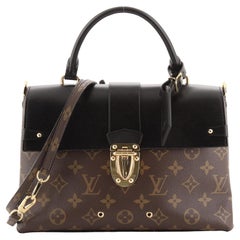 Louis Vuitton One Handle Flap Bag Monogram Canvas and Leather MM