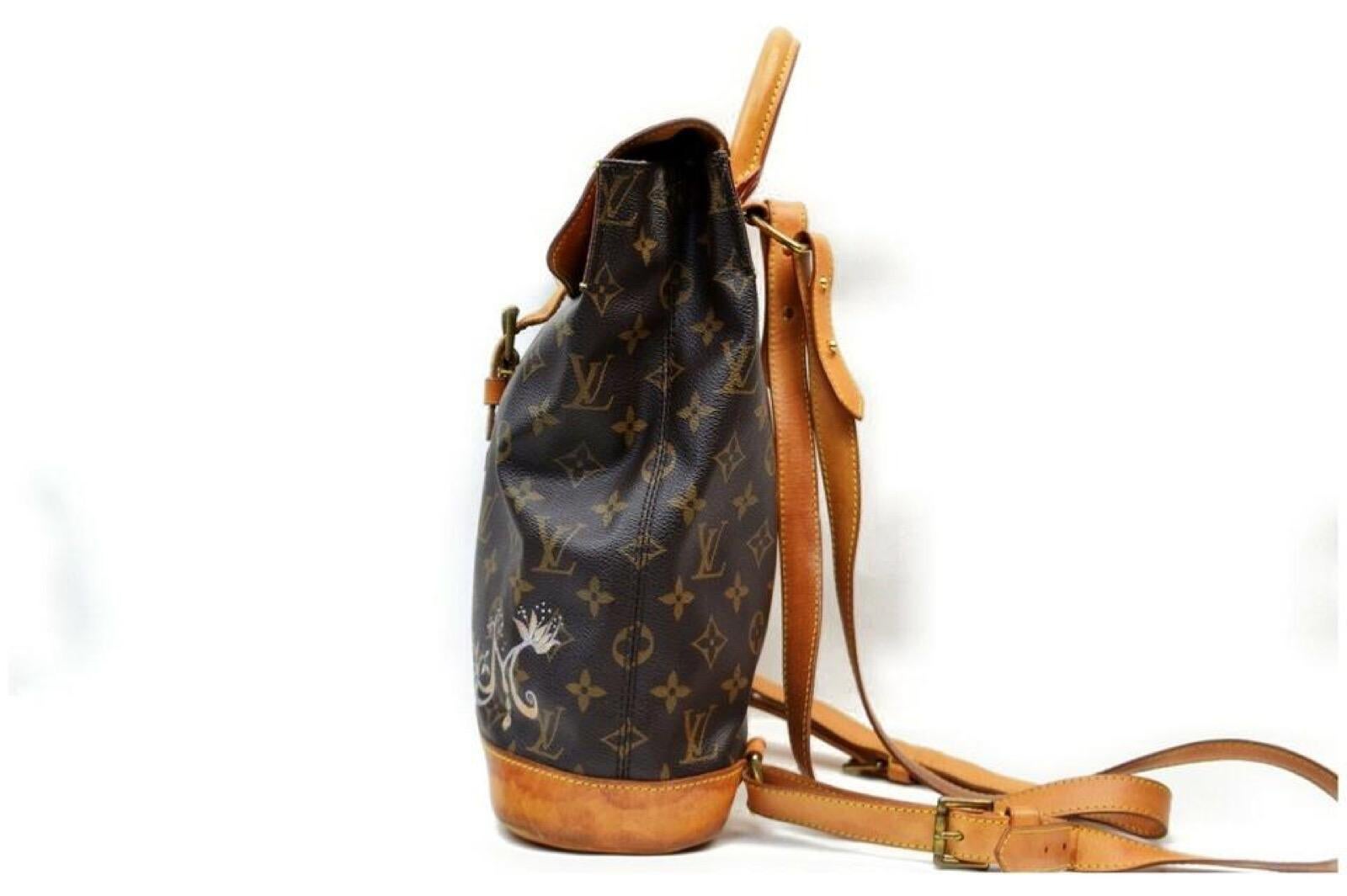 Women's Louis Vuitton Only One in the World Special Order Monogram Soho Backpack  862667 For Sale