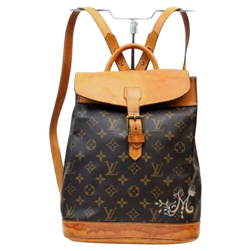 Sac à dos Soho monogrammé Louis Vuitton Only One in the World sur commande spéciale  862667 en vente