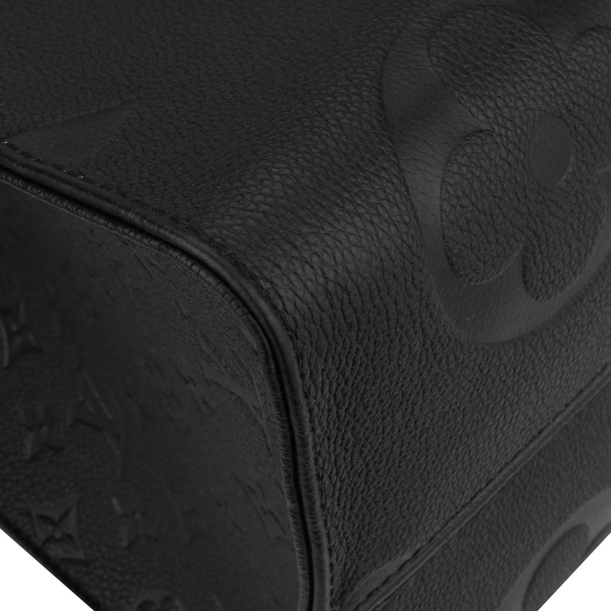 Louis Vuitton Onthego GM Black Monogram Empreinte Leather Tote with Gold HW 2019 3