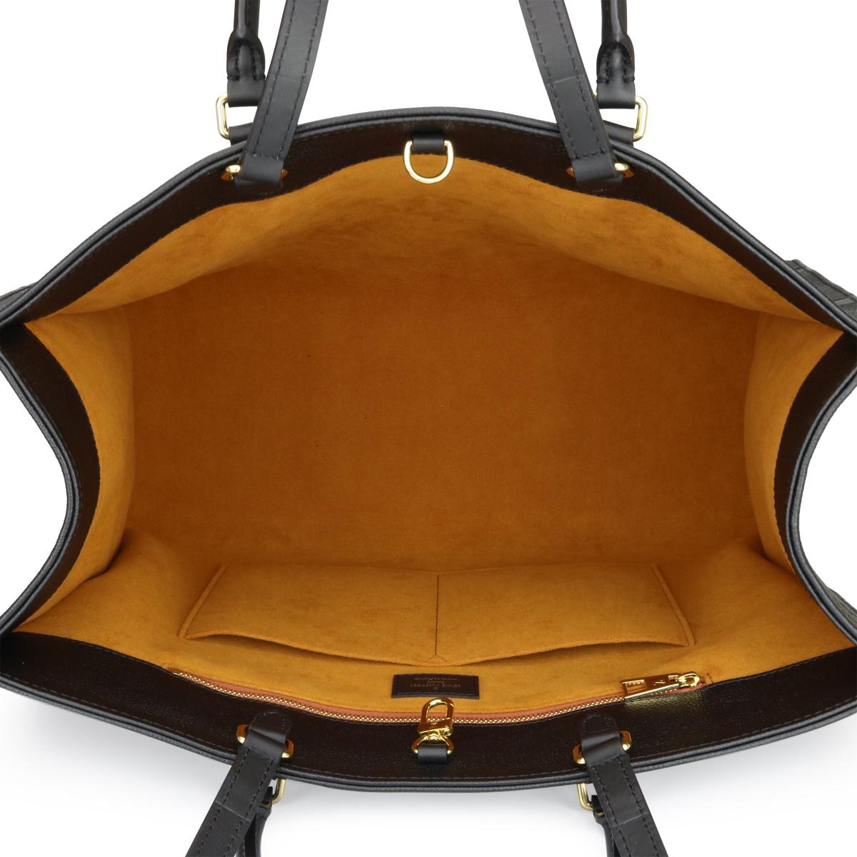Louis Vuitton Onthego GM Black Monogram Empreinte Leather Tote with Gold HW 2019 6