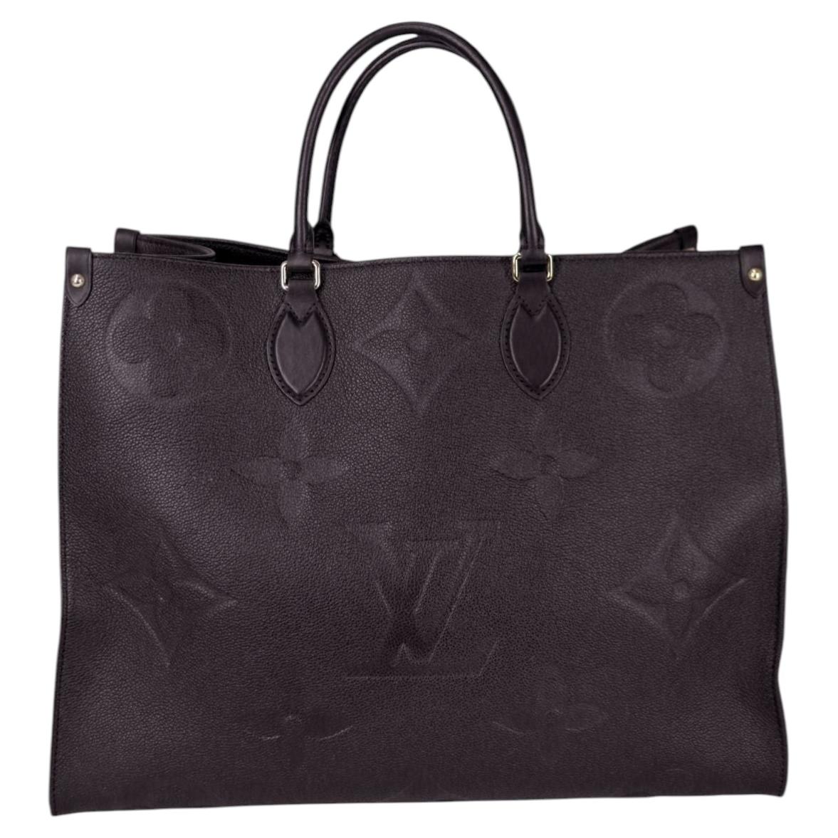 Louis Vuitton Onthego GM Monogram Empreinte Leather Tote
