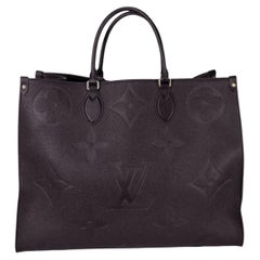 Louis Vuitton Onthego GM Monogram Empreinte Leather Tote