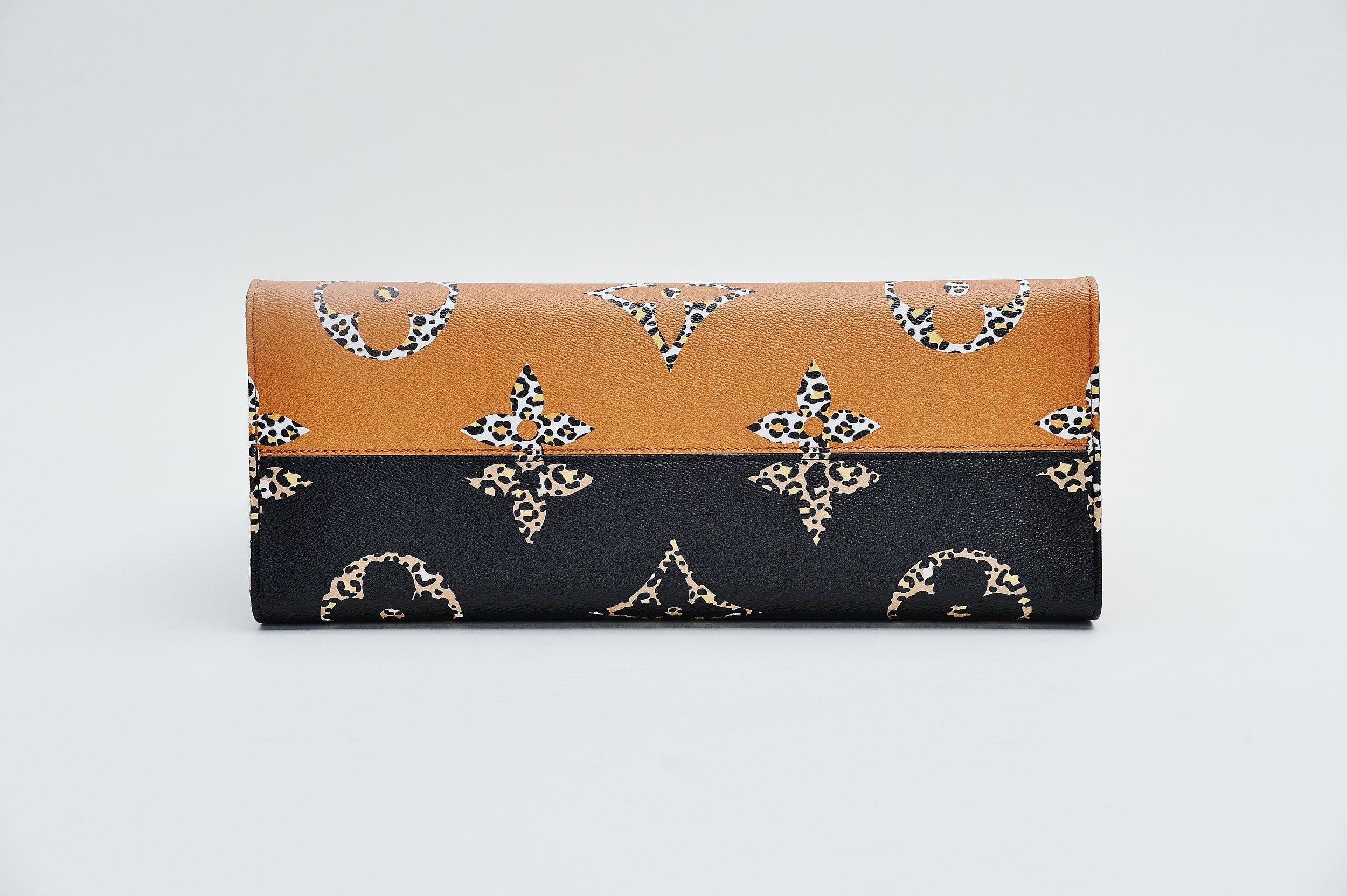 Black Louis Vuitton Onthego Jungle collection 2019 NEW Full set